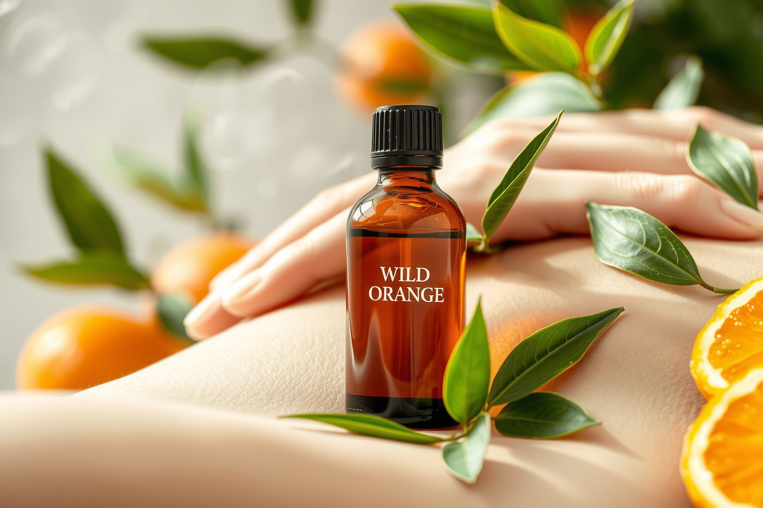 A vadnarancs olaj nyugtató hatása segíti az izmok ellazulását.