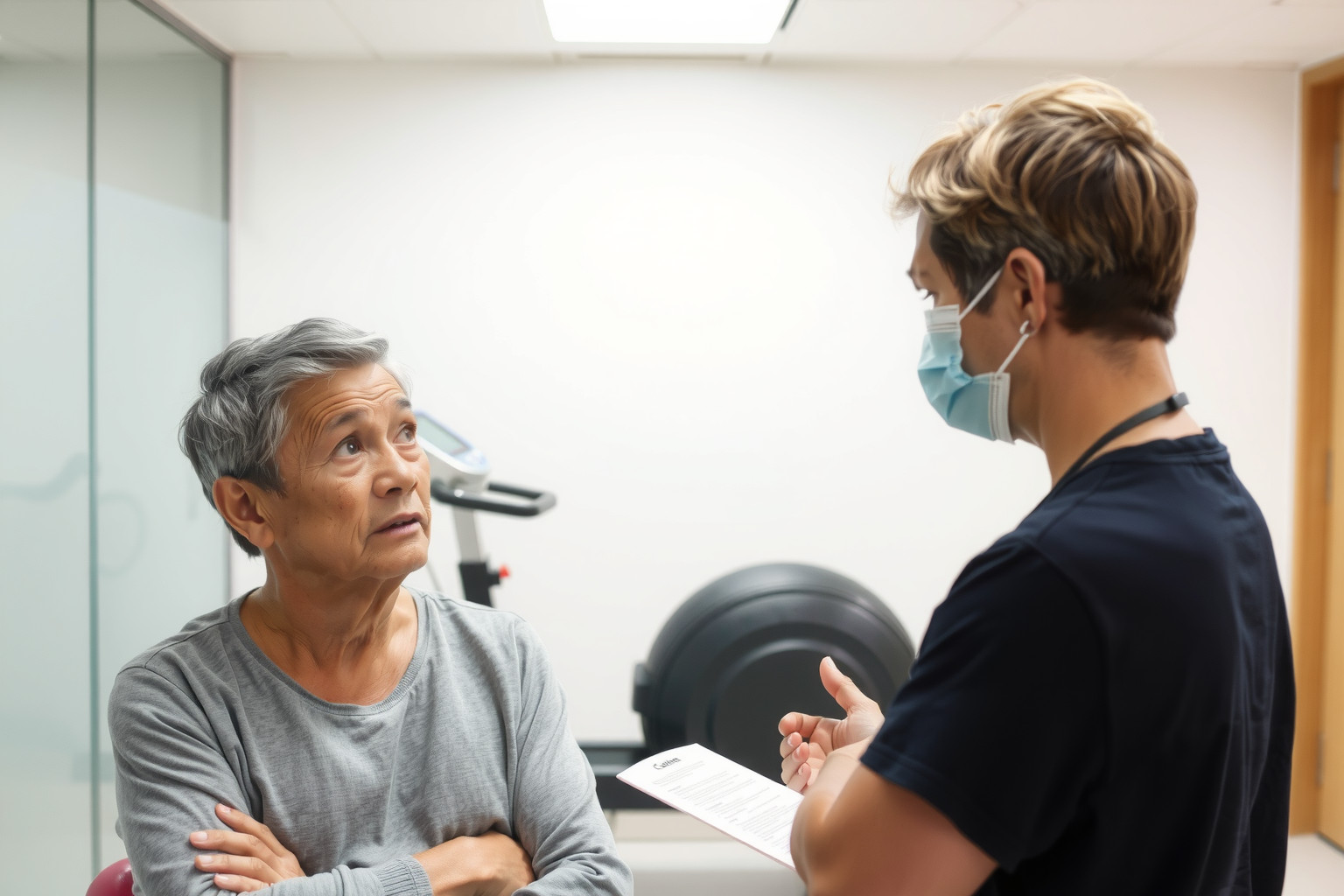 Vibrációs edzés tilos terhes nők és szívproblémás betegek számára.