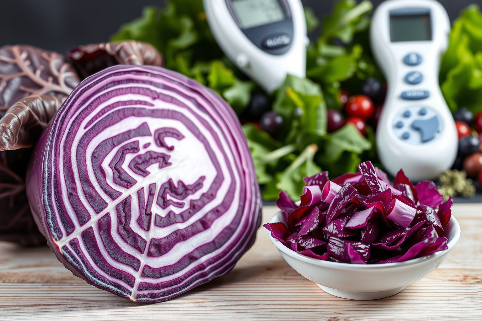 A vörös káposzta segíthet stabilizálni a vércukorszintet cukorbetegeknél.