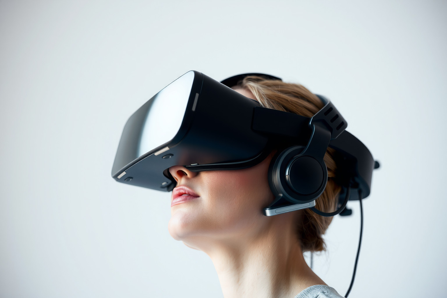 A súlyelosztás javítja a VR szemüveg hosszú távú kényelmét.