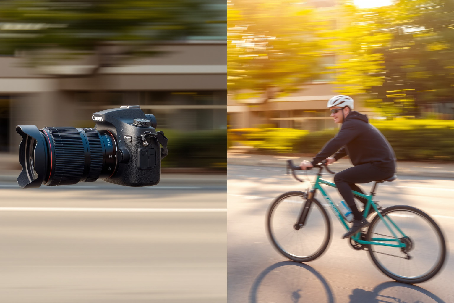 A rövid záridő éles mozgást, hosszú elmosódást eredményez.