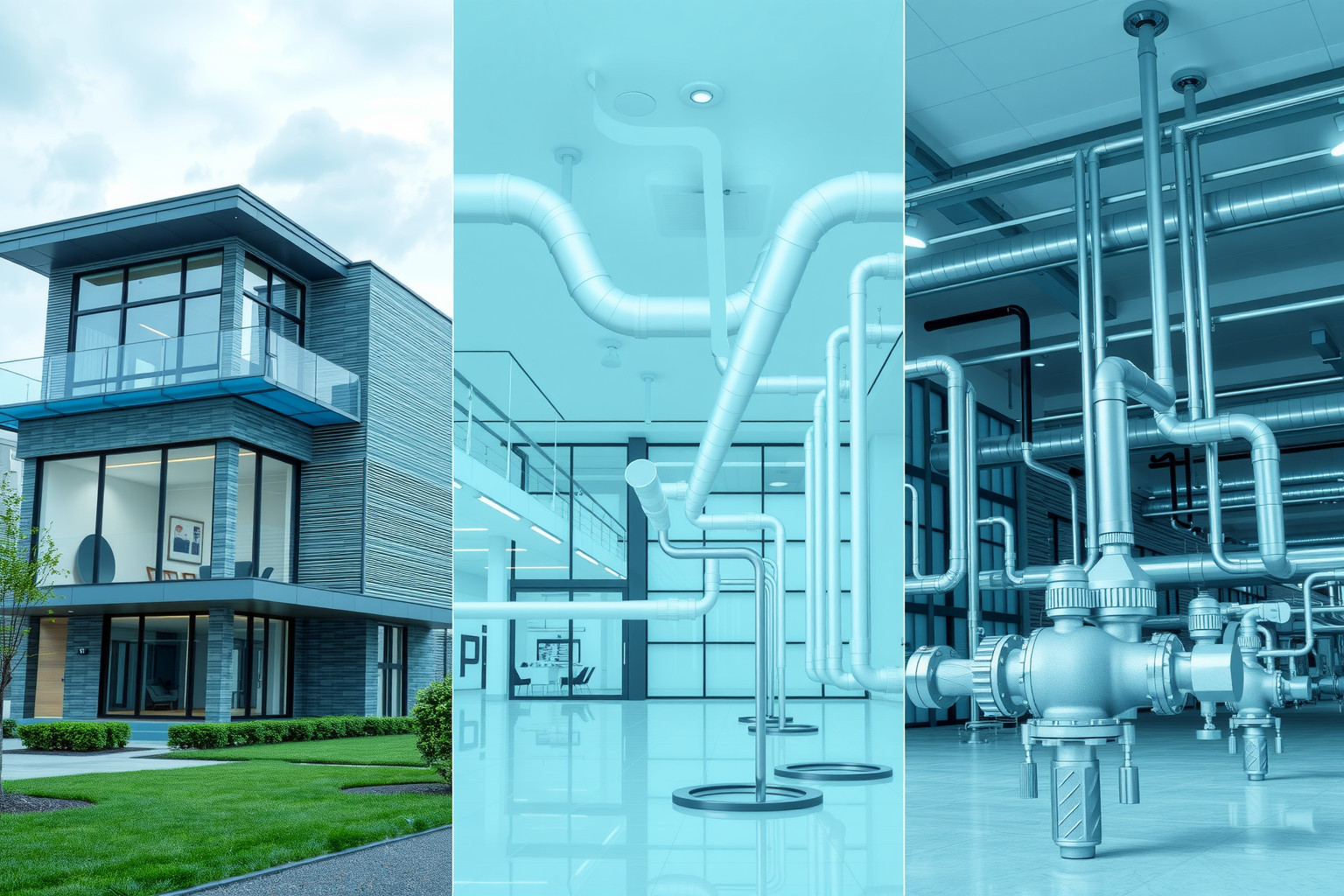 A zónaszelepek precíz hőmérsékletszabályozást biztosítanak különböző épületekben.