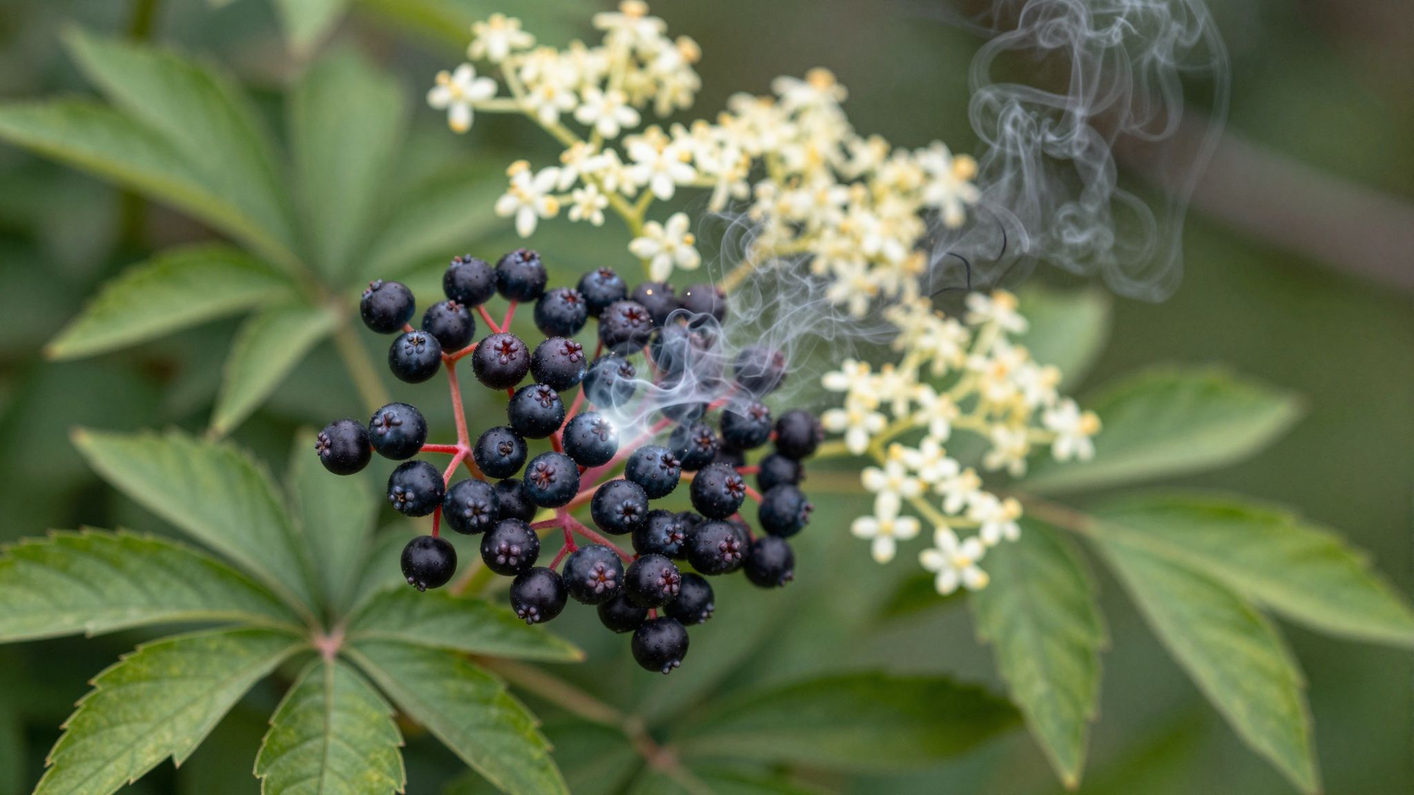 A bodza antioxidánsai lassítják az öregedési folyamatokat.