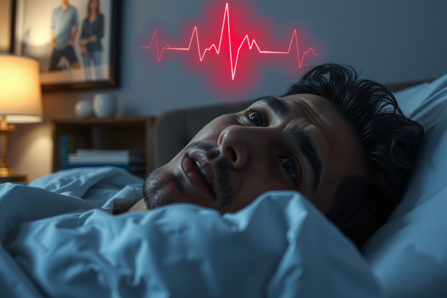 Az adrenalin fokozott szintje gyakori éjszakai felébredéseket okozhat.