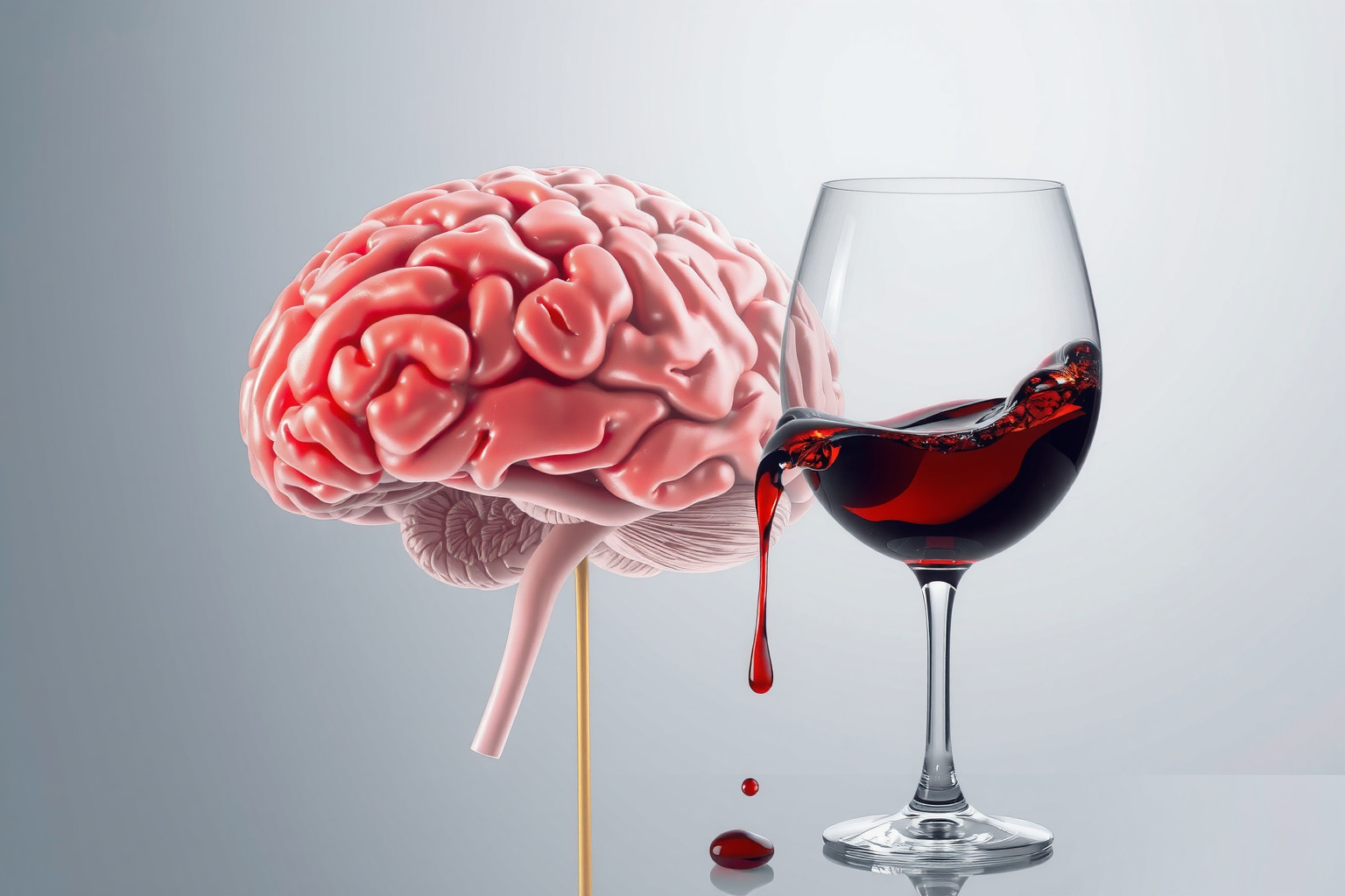 Az alkohol hosszú távon agysejtek pusztulását és memóriazavarokat okoz.