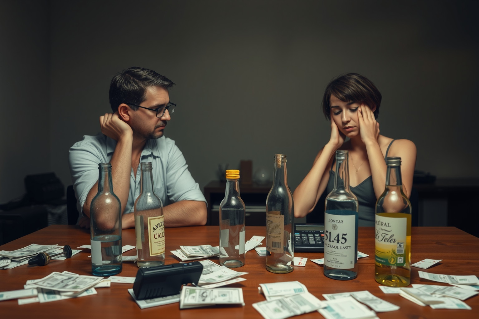 Az alkoholizmus jelentősen növeli a párkapcsolati anyagi konfliktusok gyakoriságát.