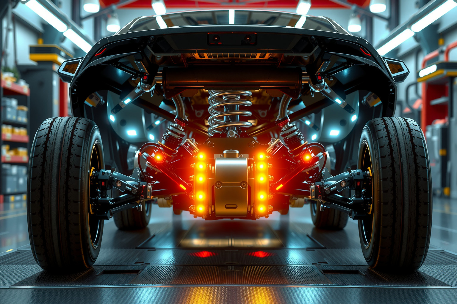 Az okos futóművek valós időben alkalmazkodnak az útviszonyokhoz.