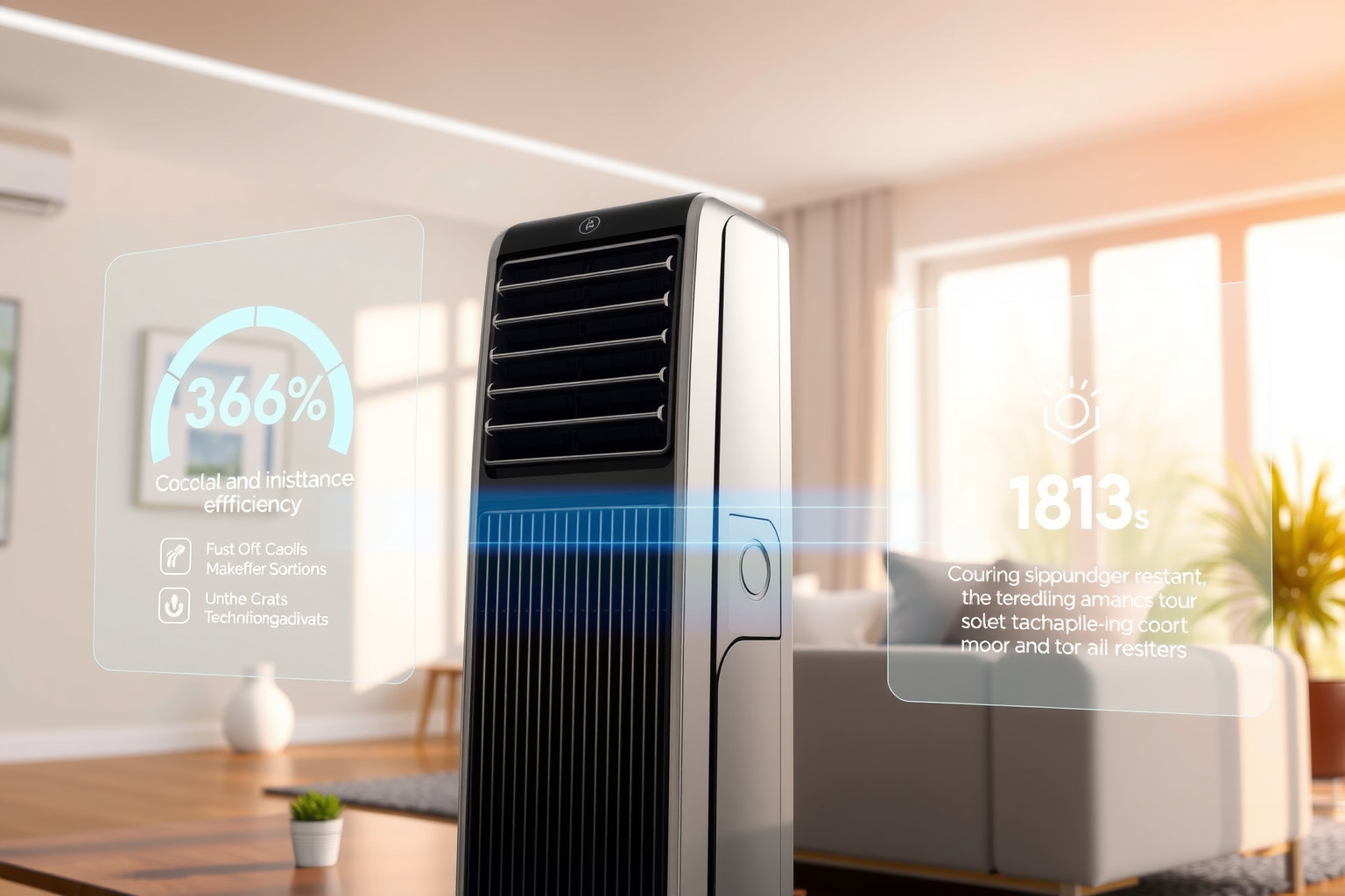 Az állóklímák SEER és SCOP értékei az energiahatékonyság kulcsai.