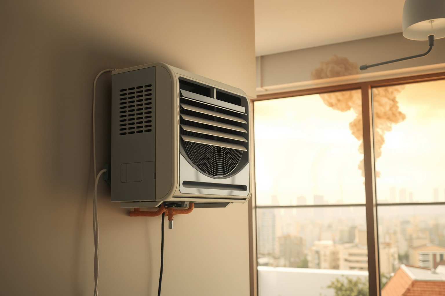 Az állóklímák hűtőközeg-szivárgása gyorsítja a klímaváltozást.