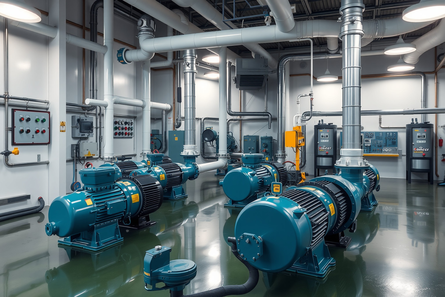 Az átemelő szivattyúk biztosítják a szennyvíz akadálytalan áramlását.