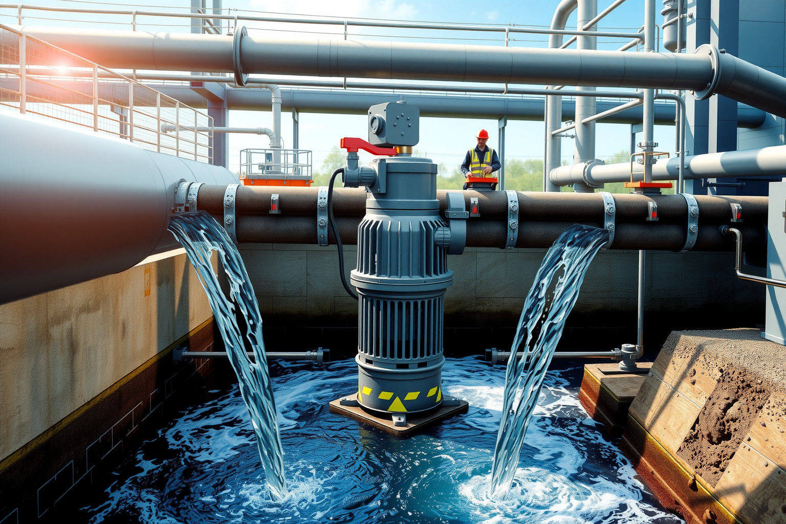 Az átemelő szivattyúk helyfüggetlen, gyorsabb szennyvízszállítást tesznek lehetővé.