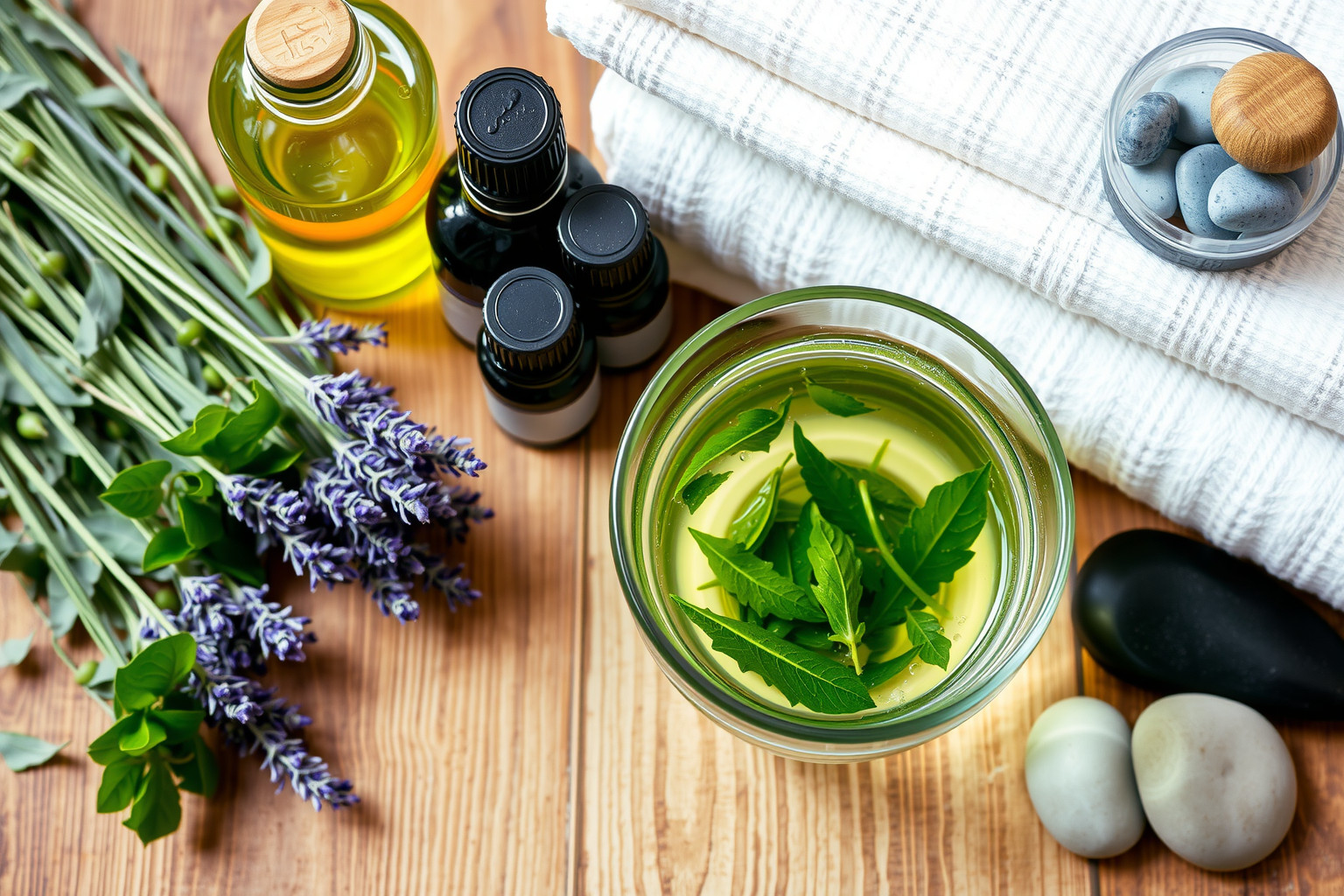 A teafaolaj hatékony alternatíva az ecetes lábfürdőhöz.