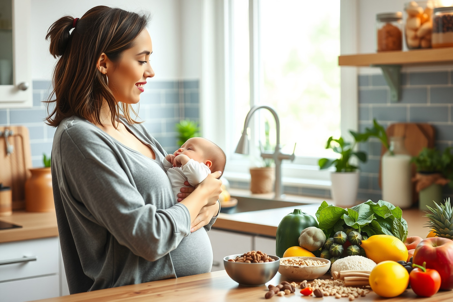 A megfelelő jódbevitel támogatja a pajzsmirigy működését szoptatás alatt.