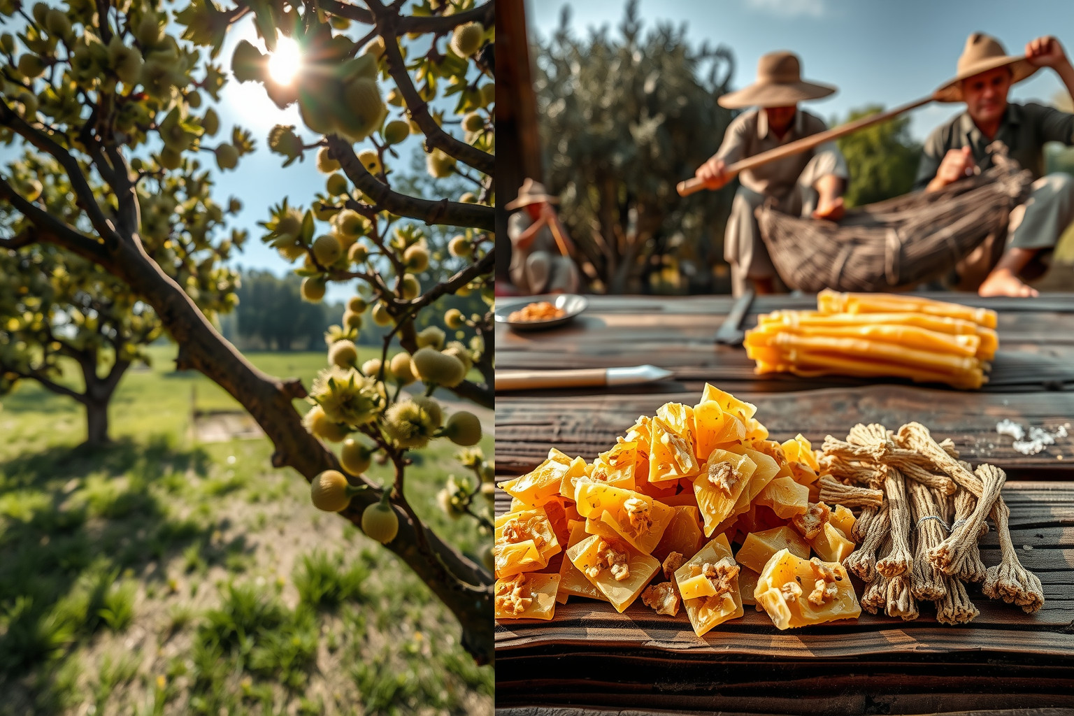 Az indiai tömjénfa minősége a termesztés és feldolgozás precizitásától függ.