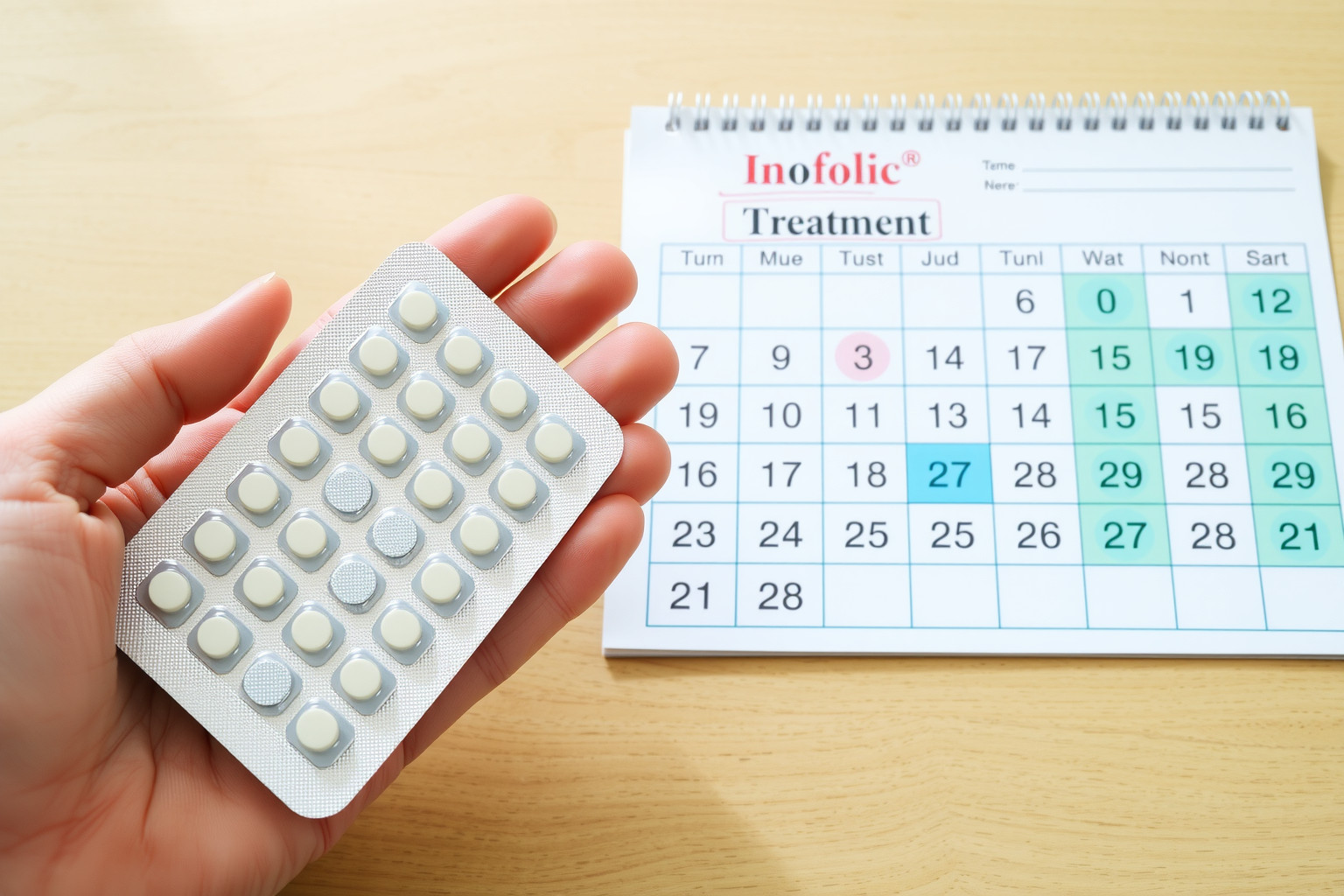 Az Inofolic szedése legalább 3 hónapon át javasolt.