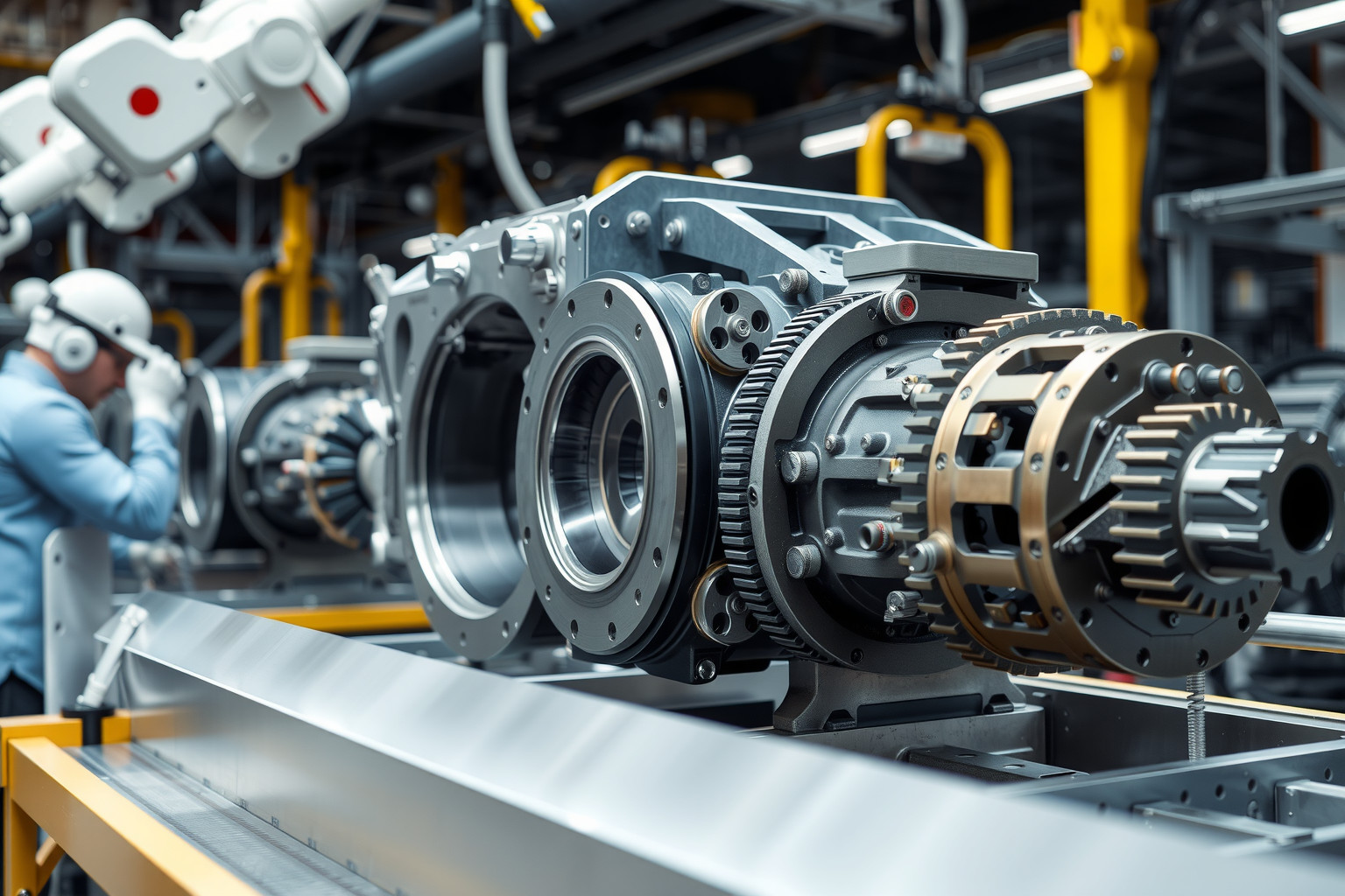 Az integrált hajtóművek 3D nyomtatással gyorsan készülnek.