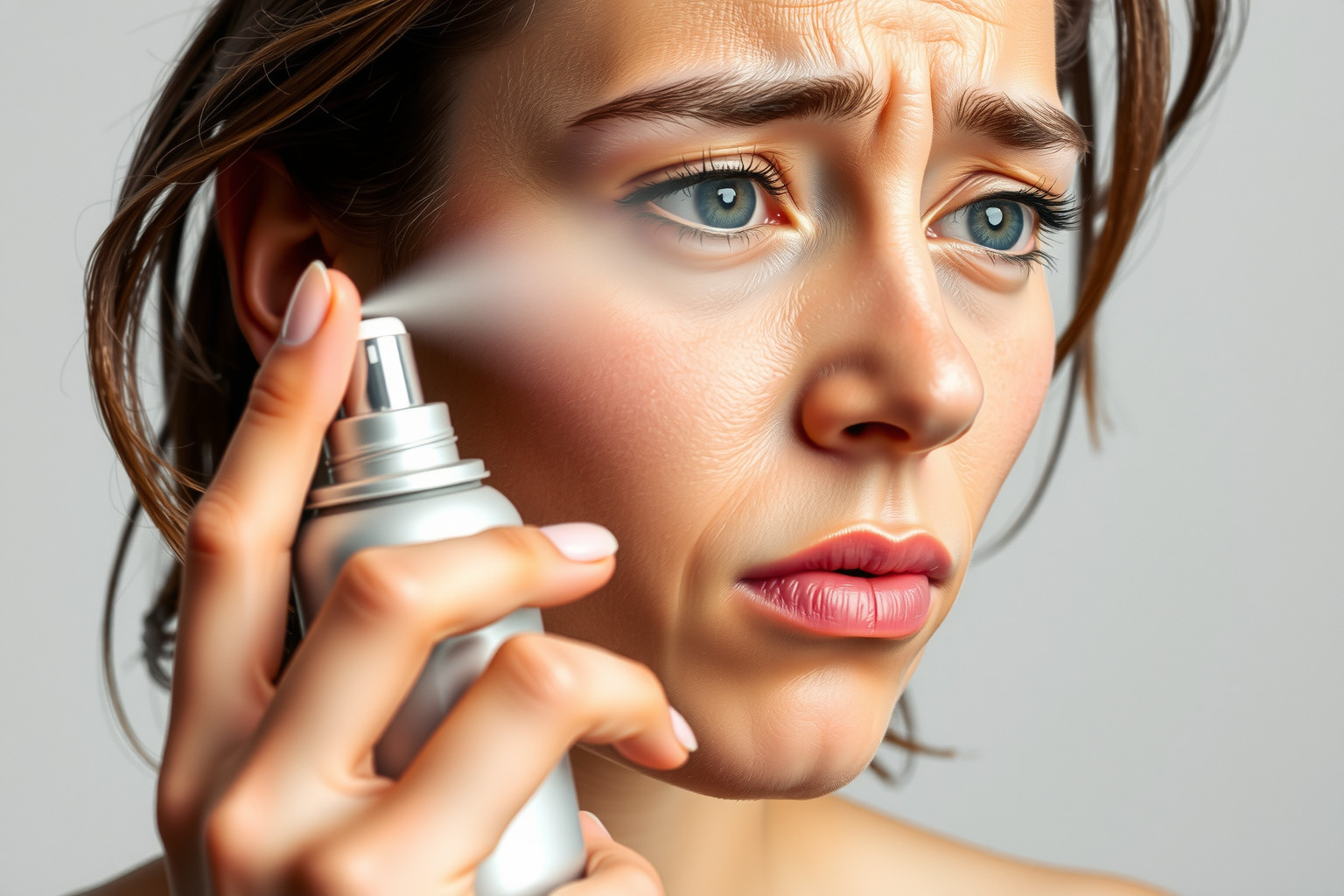 Az önbarnító aeroszolok belélegzése légzési problémákat okozhat.