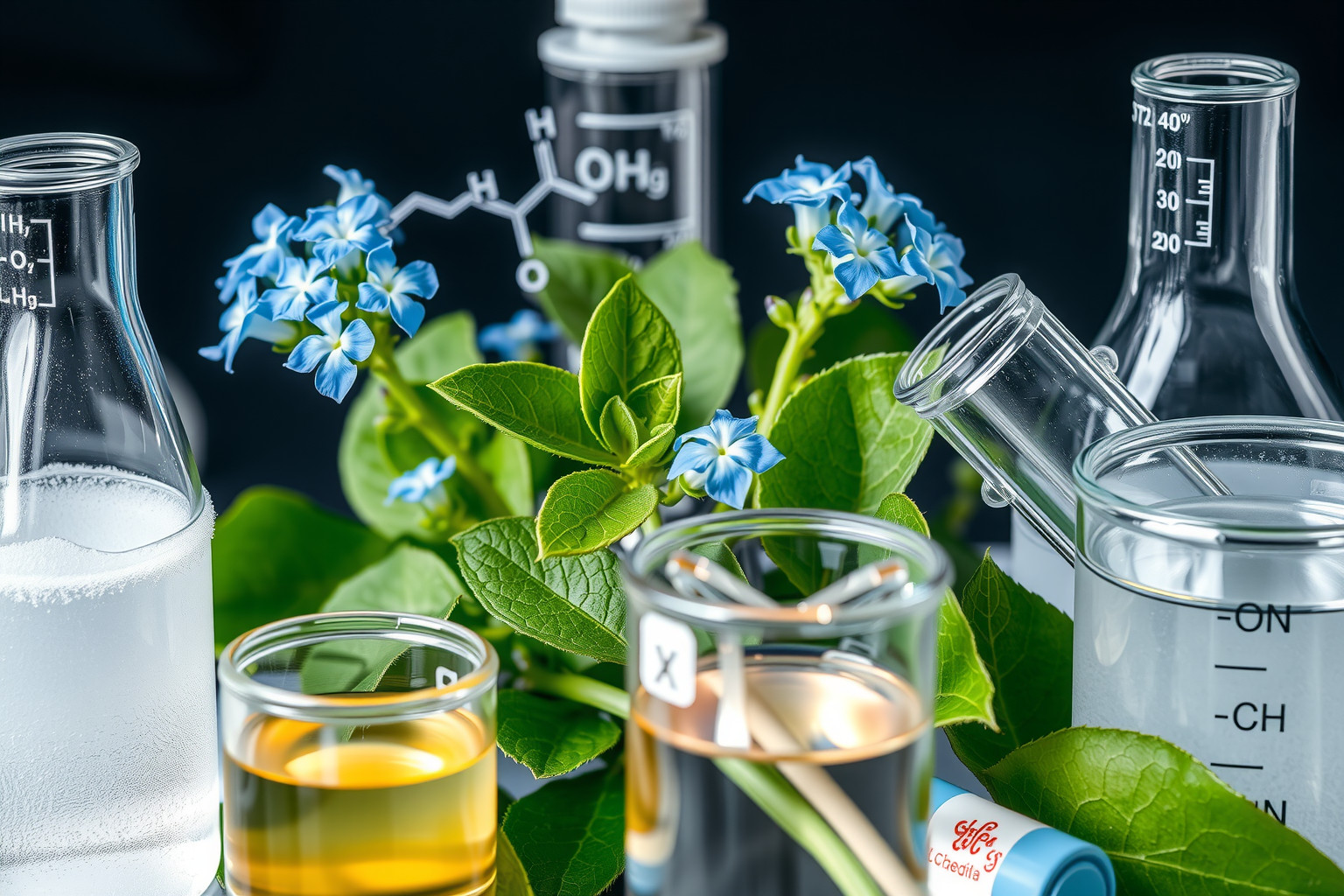 Az orvosi veronikafű flavonoidokban és szaponinokban gazdag.