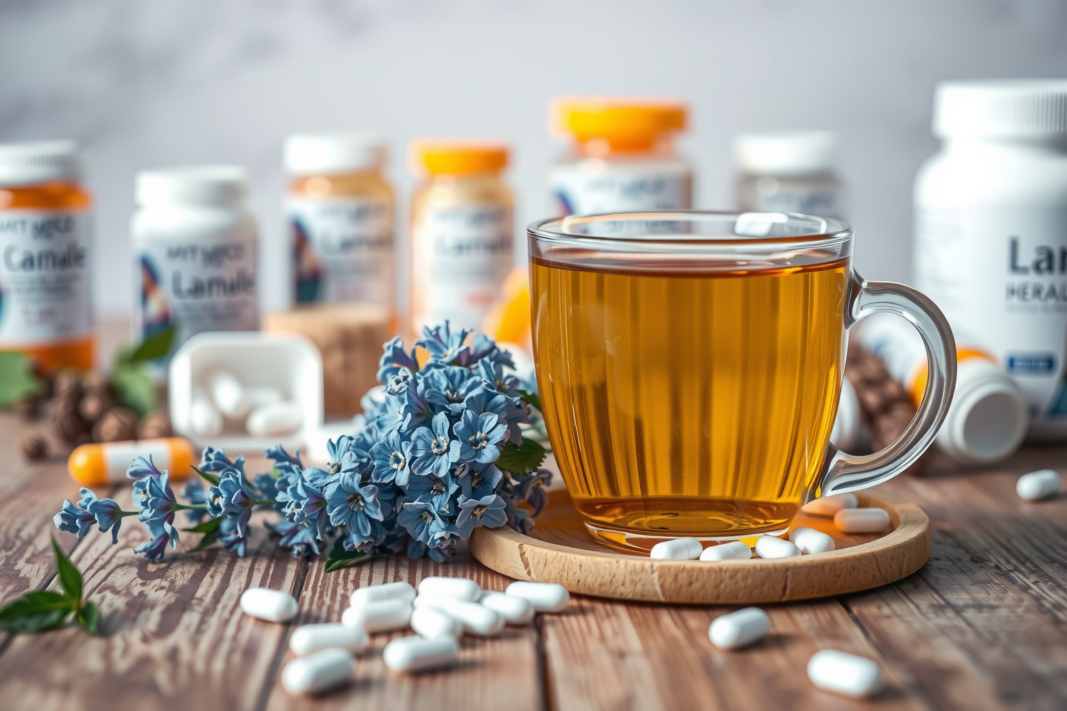 Az orvosi veronikafű fokozhatja egyes gyógyszerek hatását, óvatosan!