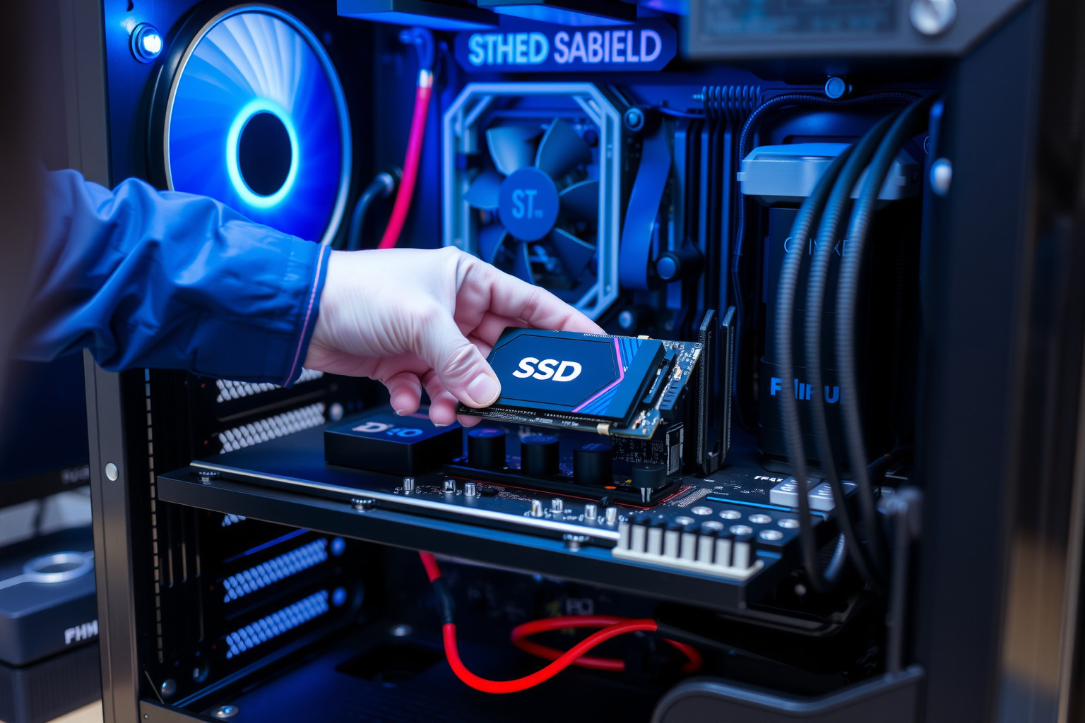 Az SSD telepítése jelentősen gyorsítja számítógépünk indítását.