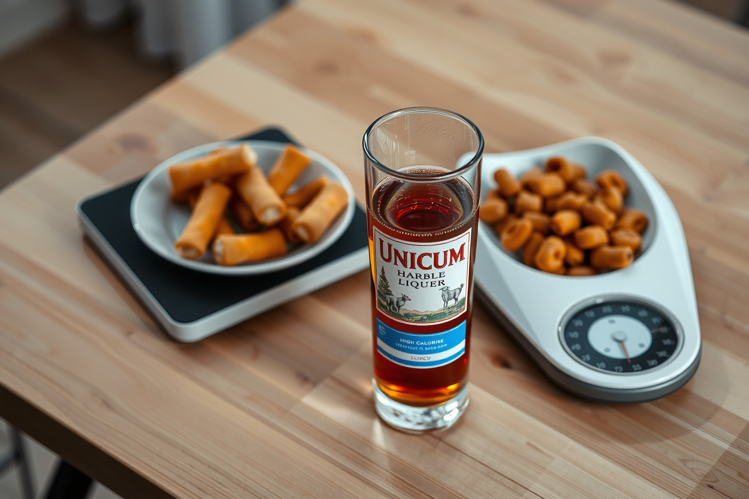 Az Unicum magas kalóriatartalma hozzájárulhat súlygyarapodáshoz.