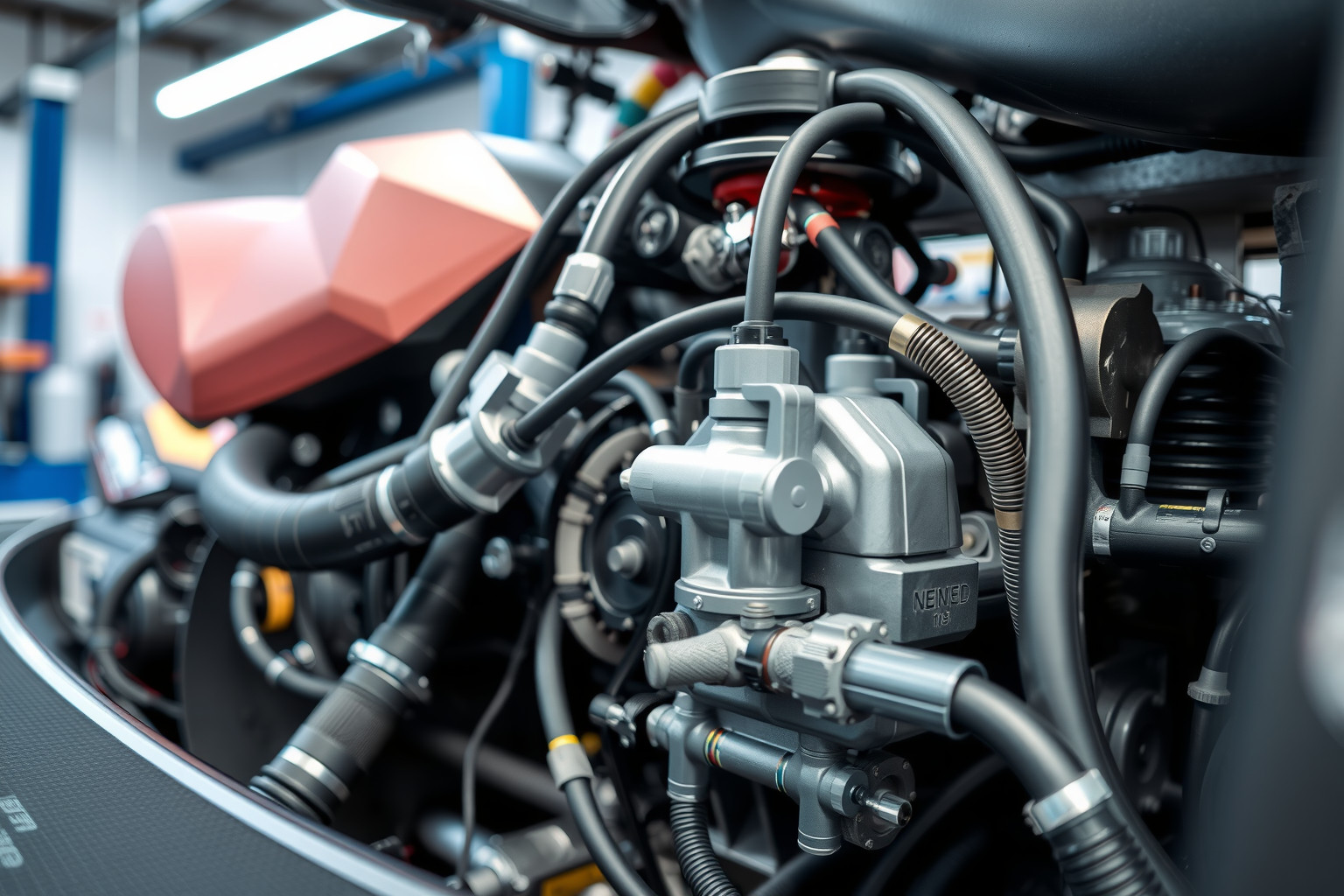 Az üzemanyag-ellátó rendszer biztosítja a motor folyamatos működését.