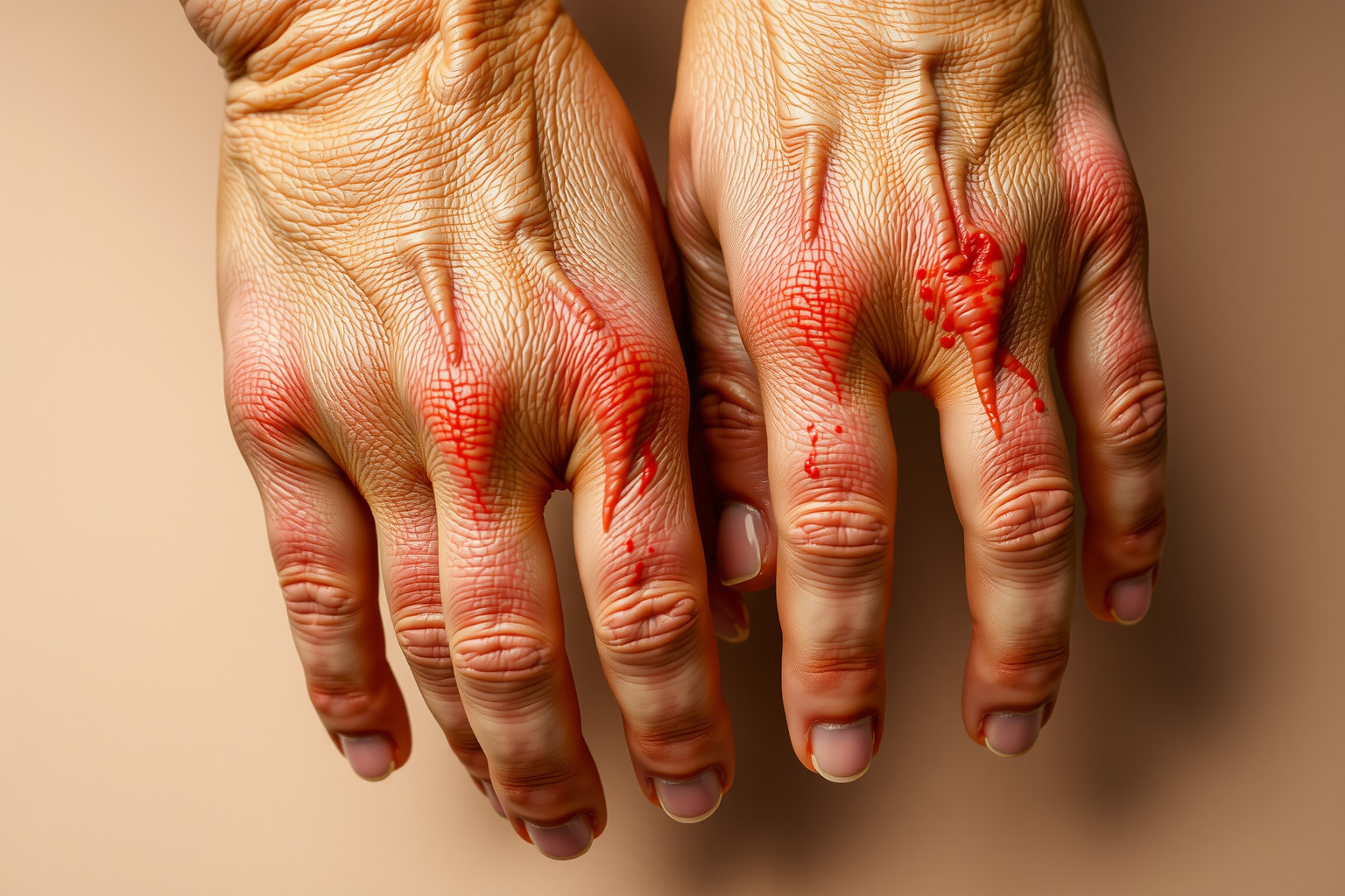 A kemoterápia gyakran okoz száraz bőrt és körömváltozásokat.