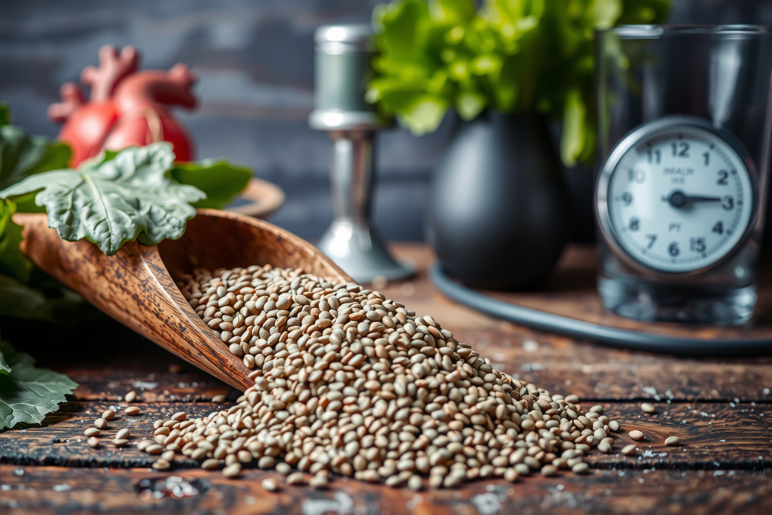 A chia mag omega-3 zsírsavai csökkentik a vérnyomást.