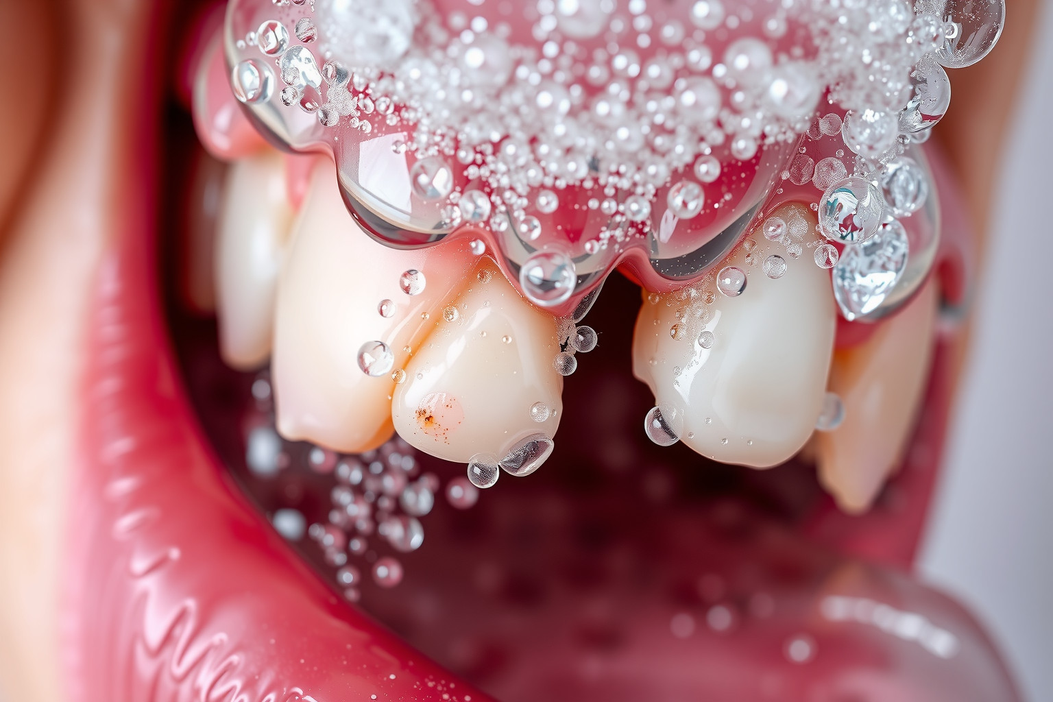 A szénsavas víz savtartalma roncsolhatja a fogzománcot.