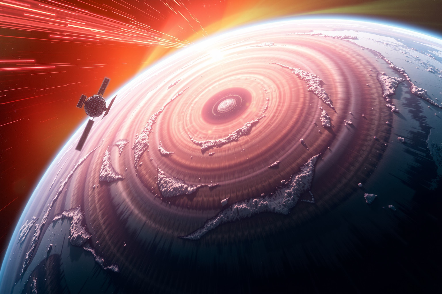 Geomágneses viharok gyakran zavarják a műholdas navigációt és kommunikációt.