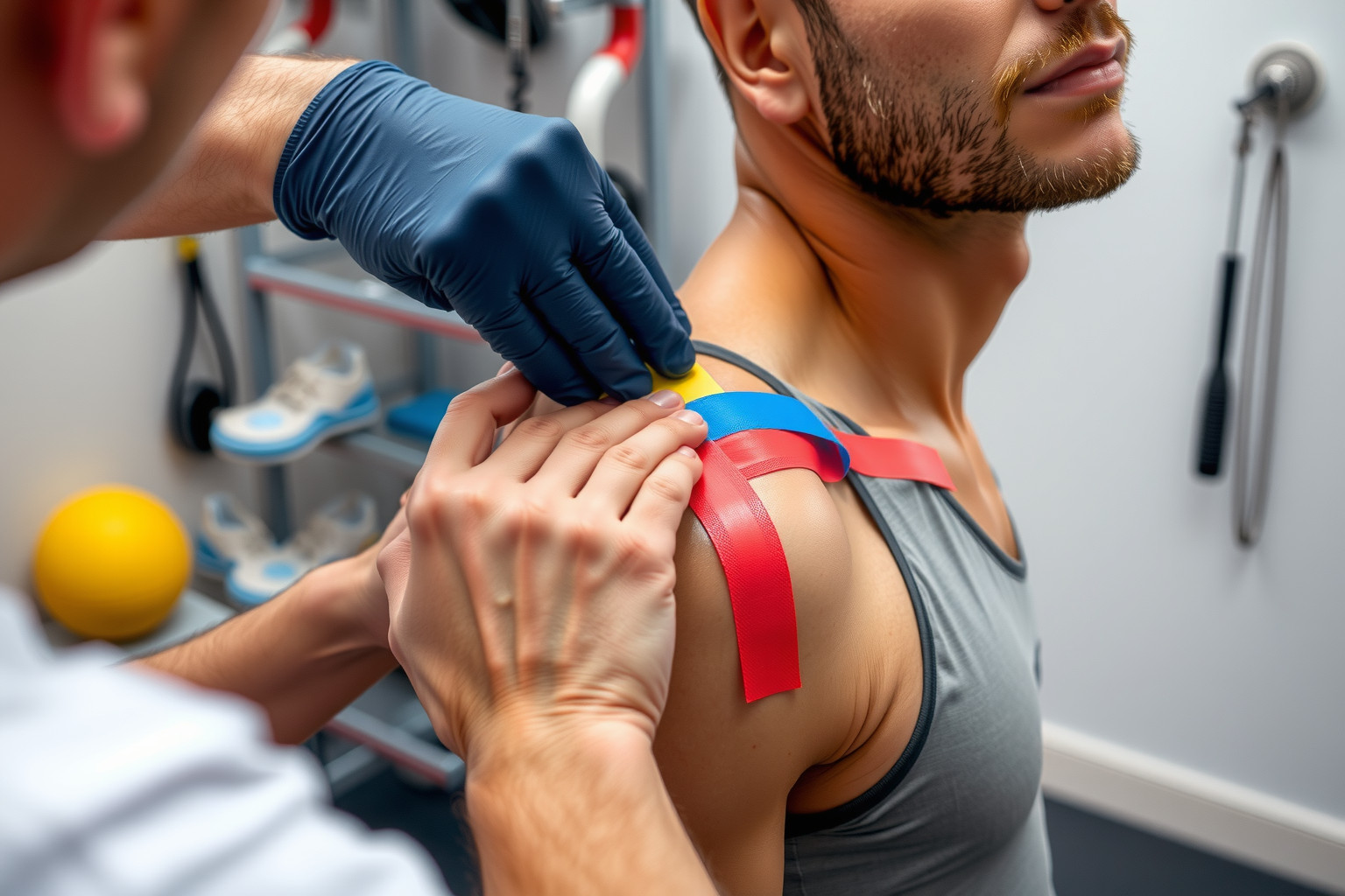 A helytelen szalagfelhelyezés csökkenti a terápiás hatást.