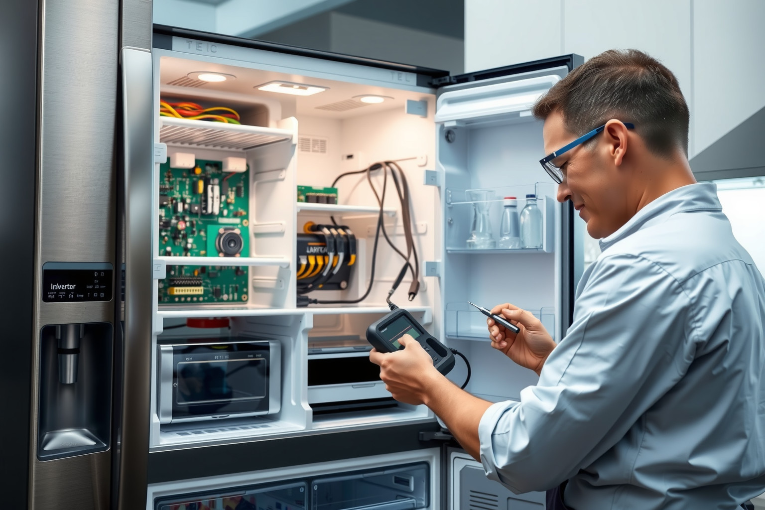 Inverteres hűtőknél a gyakori hibák hőmérséklet-ingadozásból erednek.