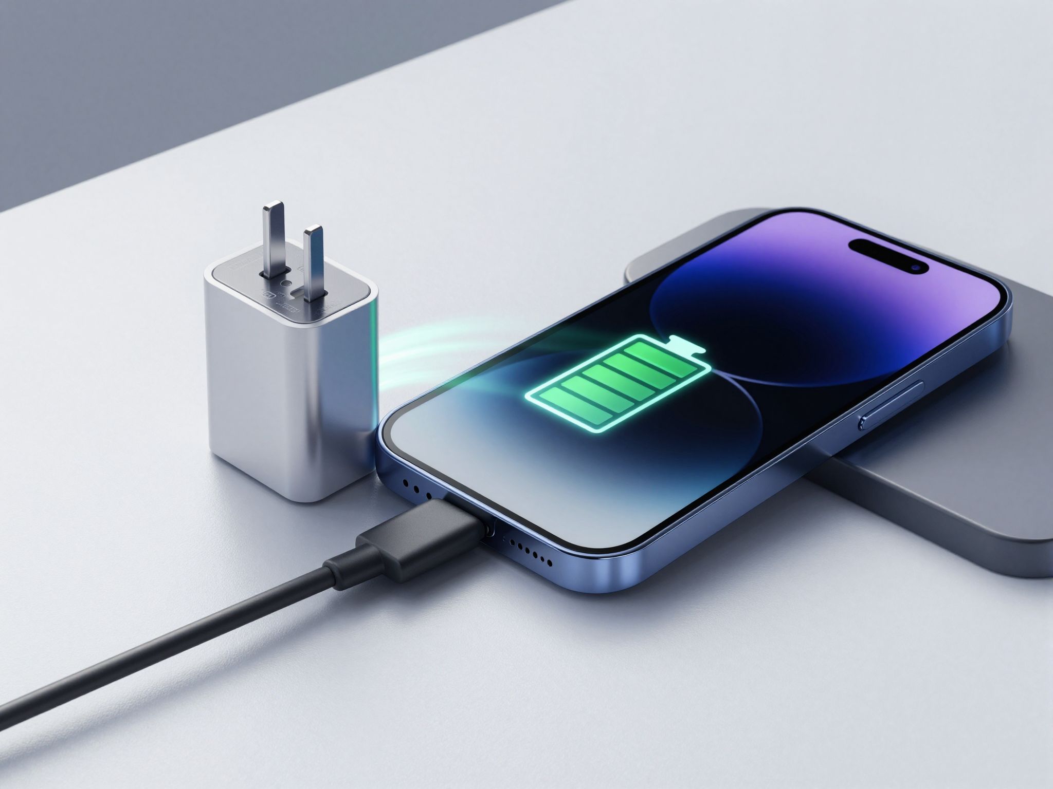 A gyors töltés növeli a mobil eszközök használati hatékonyságát.