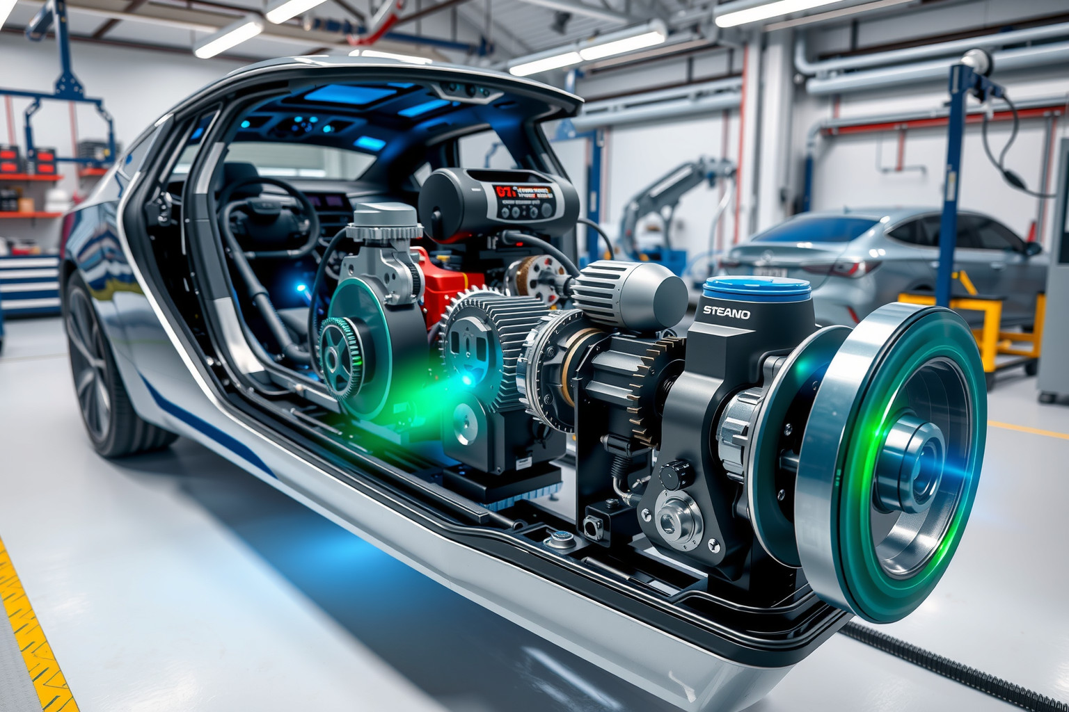 Az integrált hajtóművek akár 20%-kal csökkentik az üzemanyag-fogyasztást.