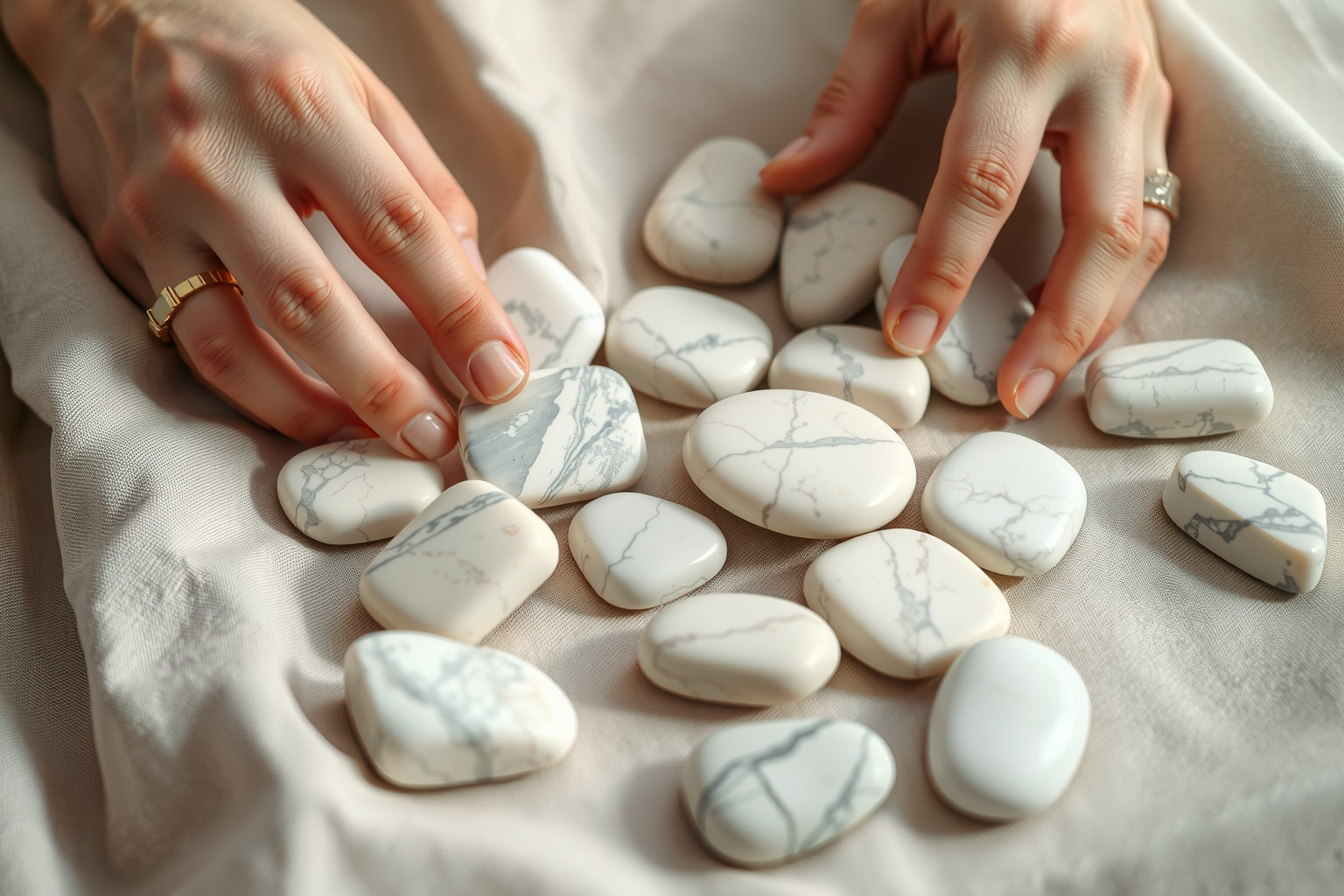 A howlit tiszta energiái erősítik a belső nyugalmat és összpontosítást.