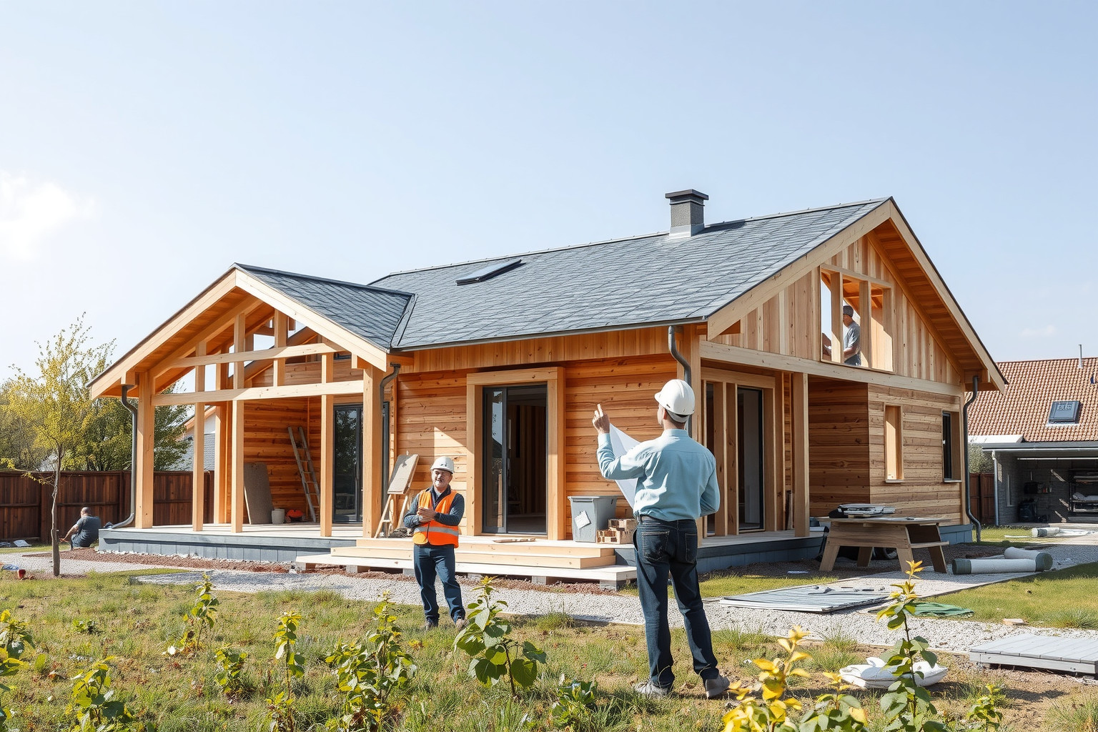 Könnyűszerkezetes házak engedélyezése gyors, de szigorú előírásokhoz kötött.