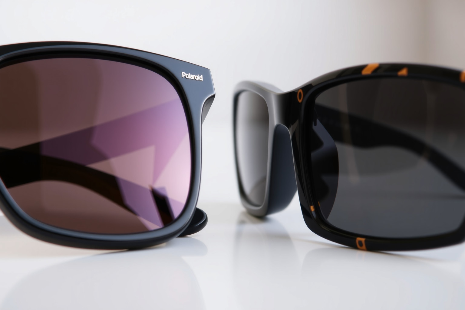 A polaroid lencsék csökkentik a tükröződést és javítják a látást.