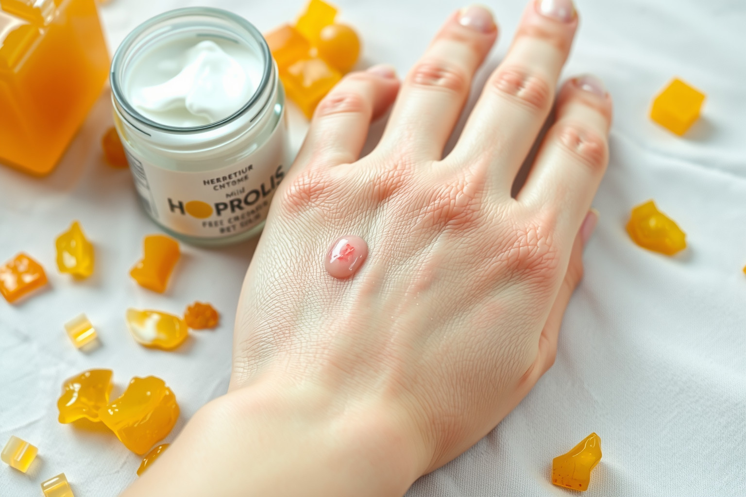 Propolisz krém allergiás reakciókat, bőrpírt és viszketést okozhat.