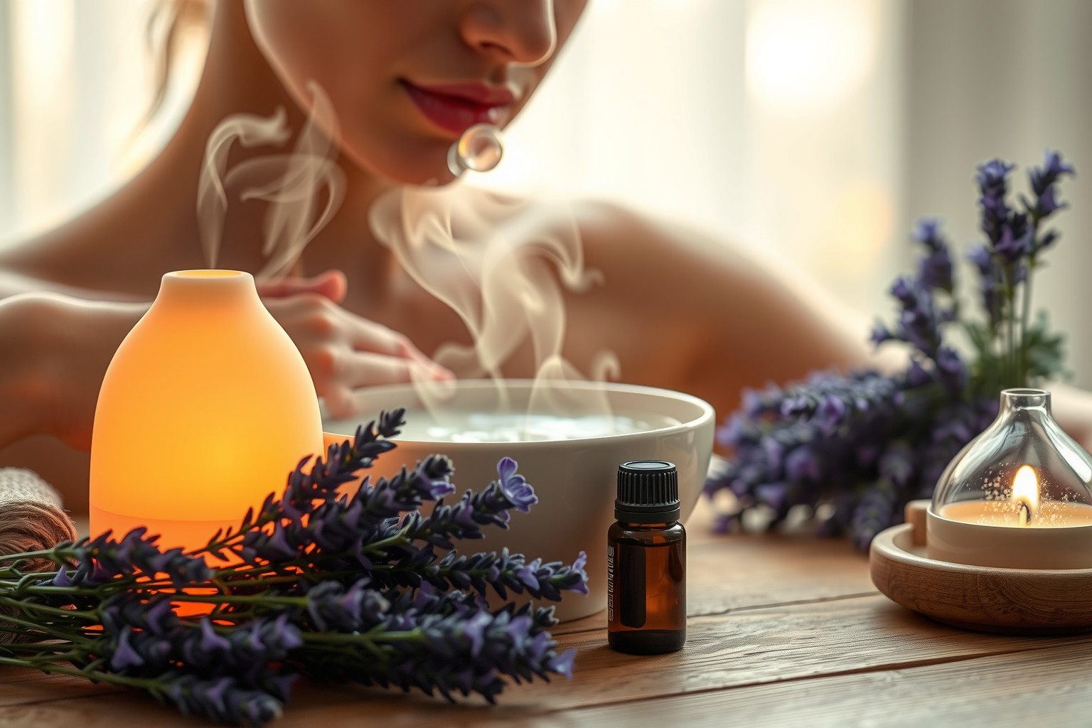 A levendulaolaj inhalálva hatékonyan enyhíti a légúti gyulladást.