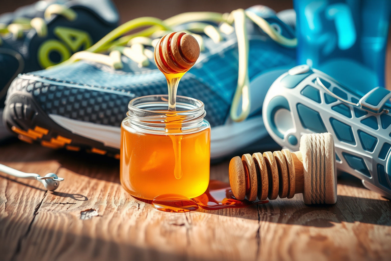 A méz gyors energiaforrást biztosít és segíti az izmok regenerálódását.