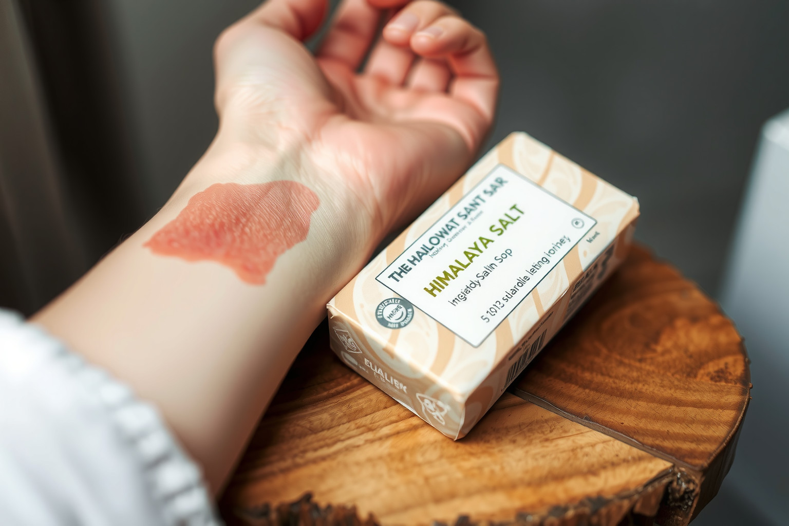 A sószappan érzékeny, sérült bőrön nem javasolt használni.