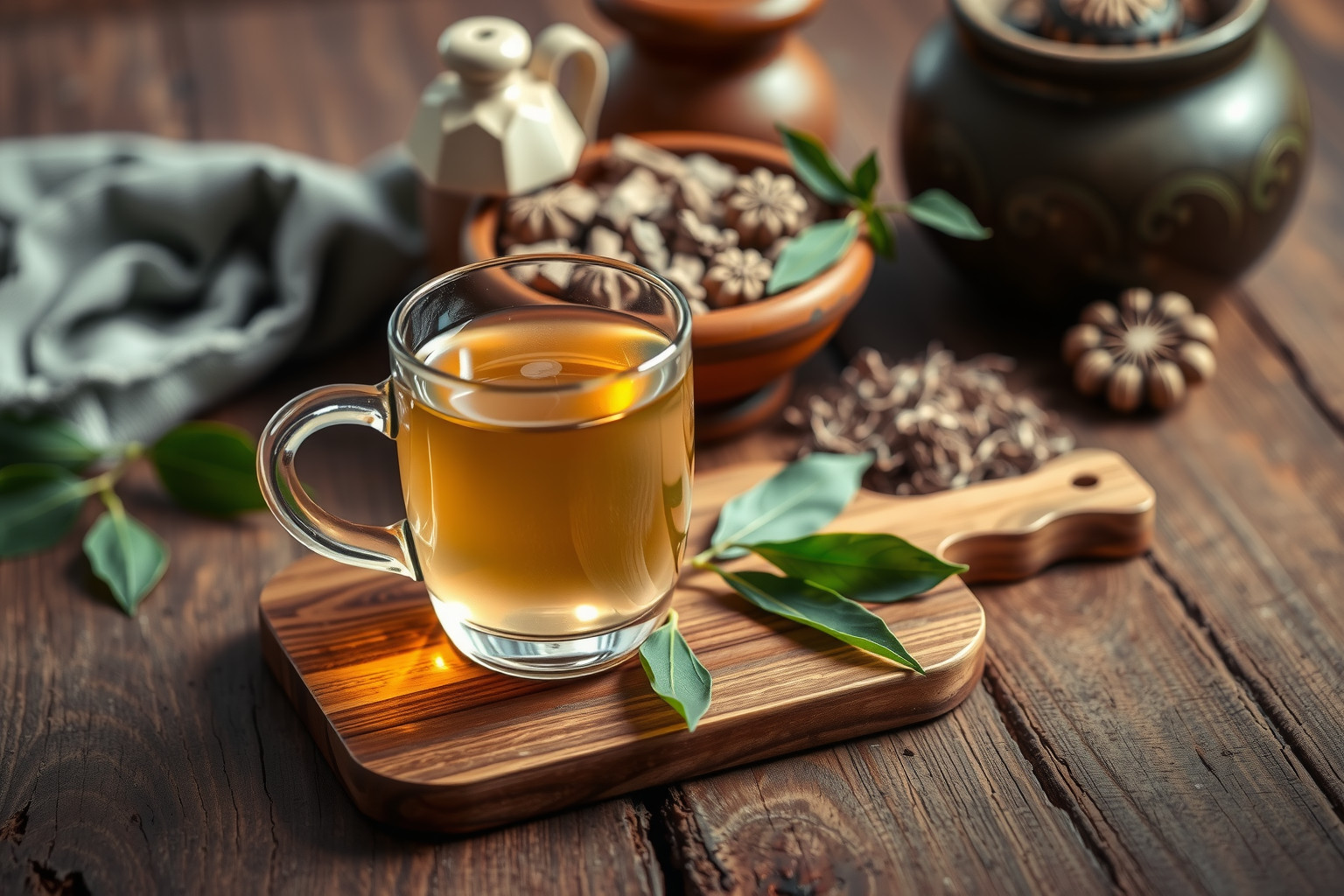 A palástfű tea támogatja a máj és vese egészségét.