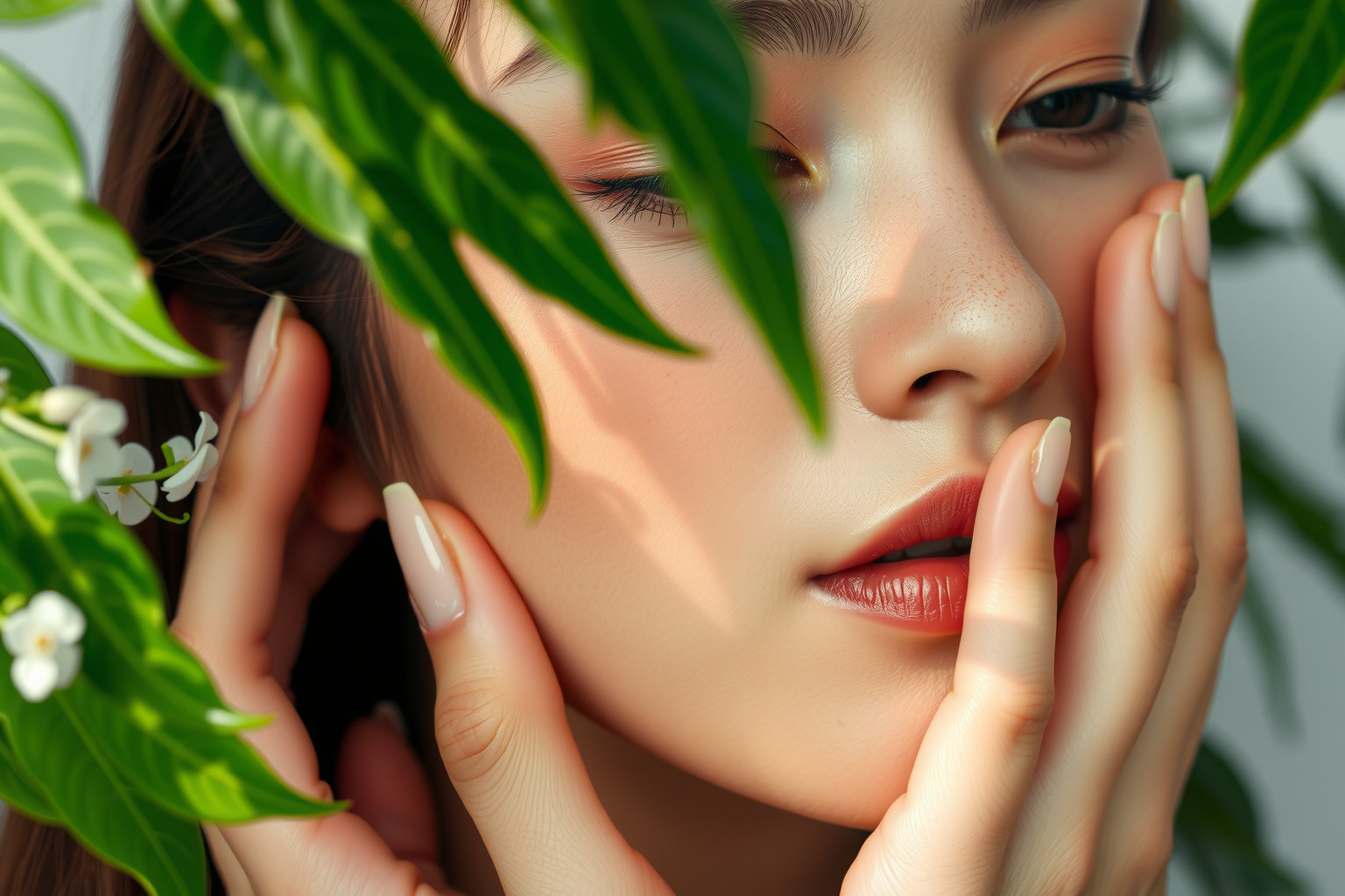 A Pueraria mirifica természetes fitoösztrogének révén csökkenti a ráncokat.