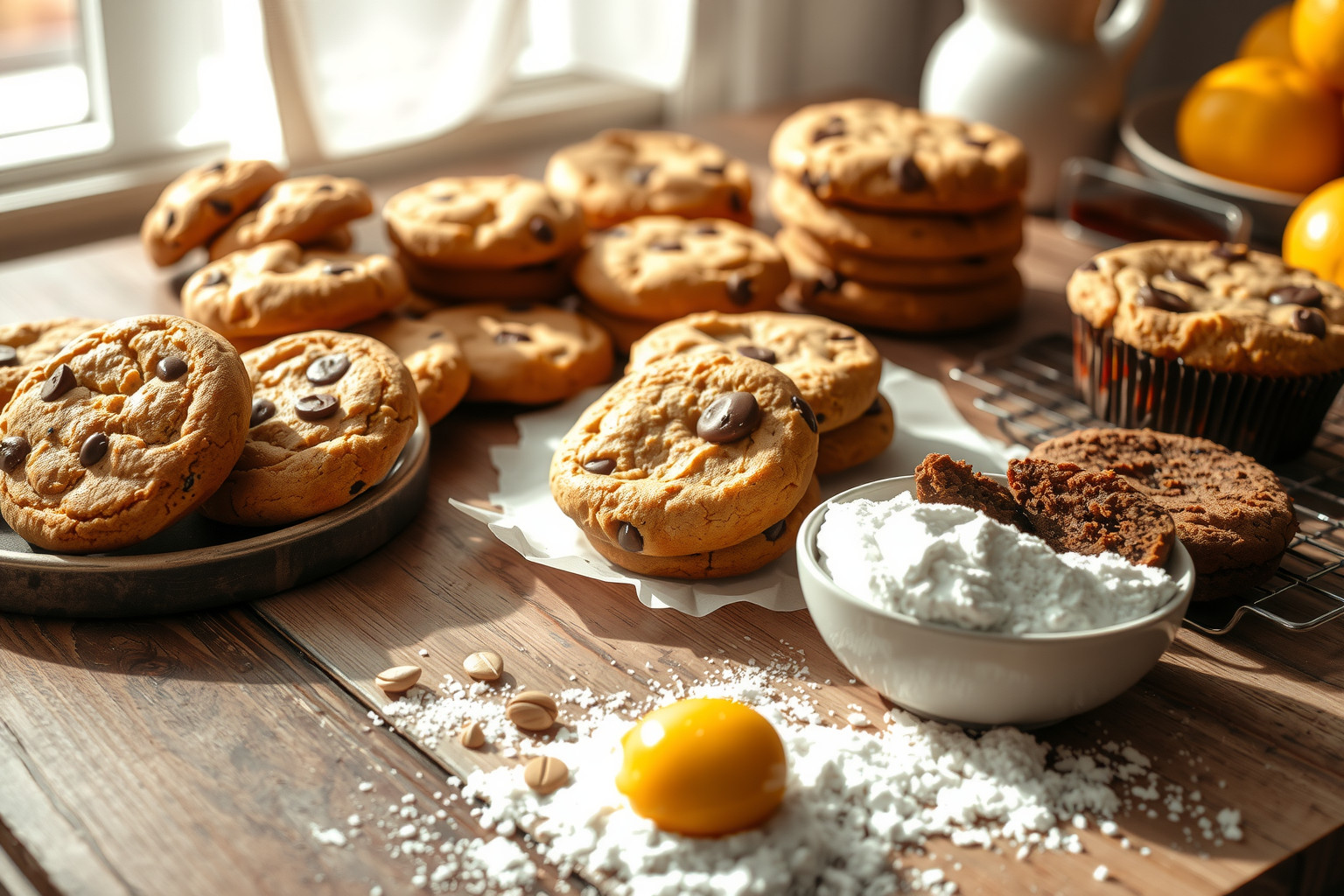 A szódabikarbóna segít a sütemények könnyű, légies állagának elérésében.