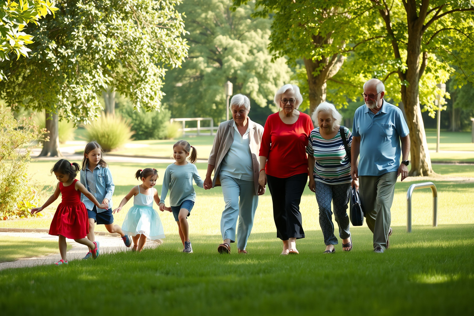 A séta minden korosztálynak javítja a mentális egészséget.
