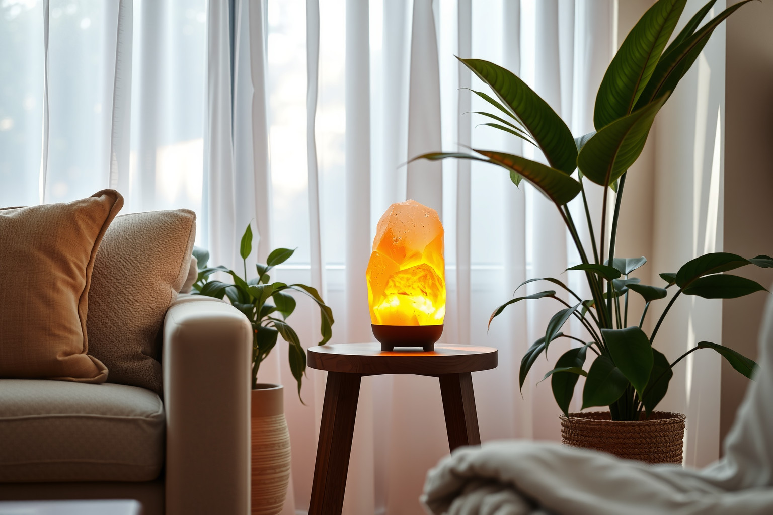 A sólámpa pozitív energiát és nyugalmat sugároz a Feng Shui szerint.