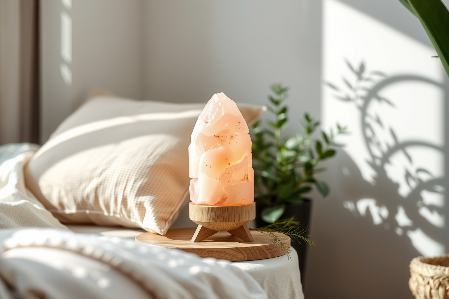 A parajdi sólámpa természetes módon tisztítja a levegőt.