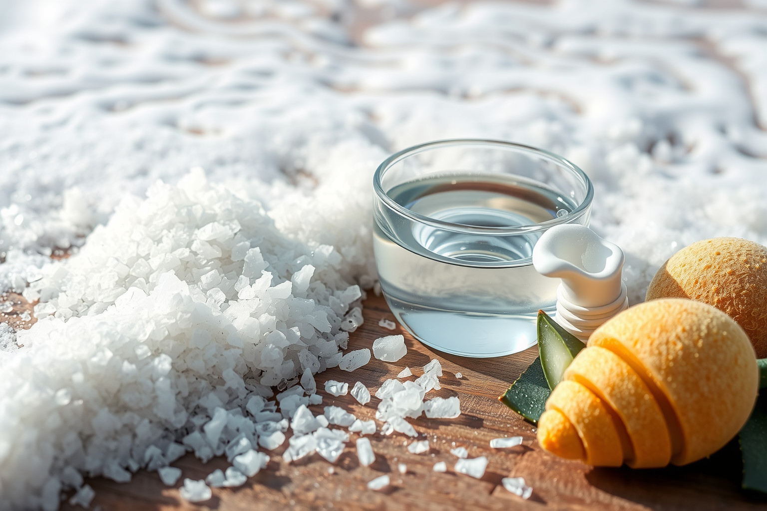 A tengervíz gazdag ásványi anyagokban, intenzívebb bőrtisztítás.