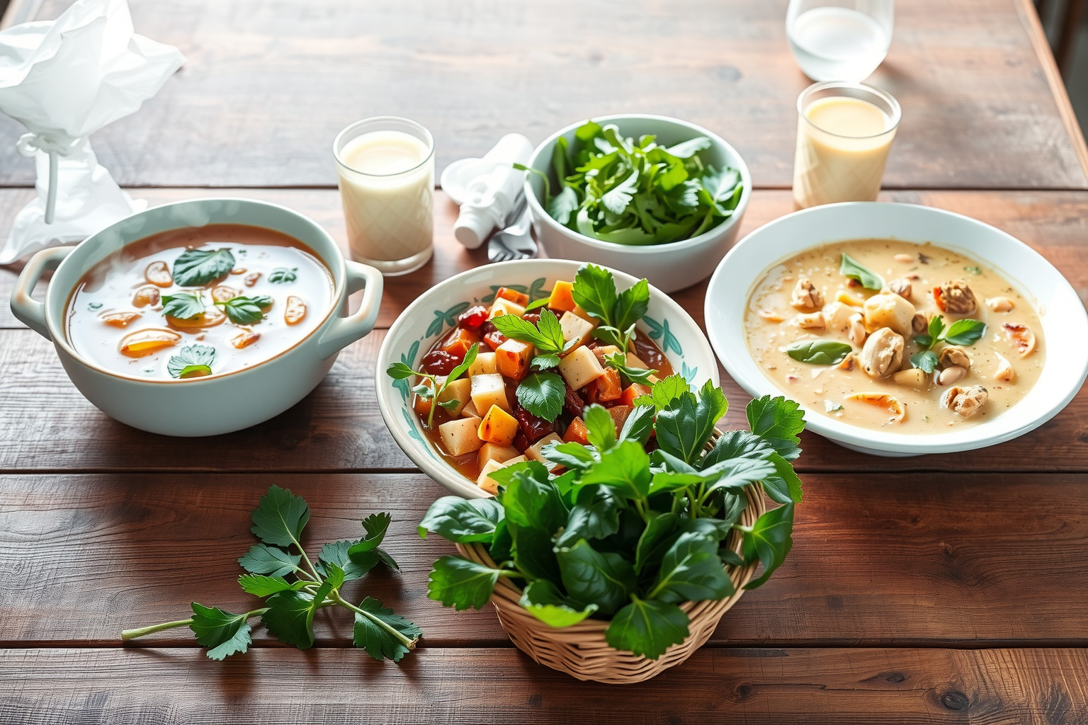 A sóska leves vitaminokban gazdag, frissítő tavaszi étel.