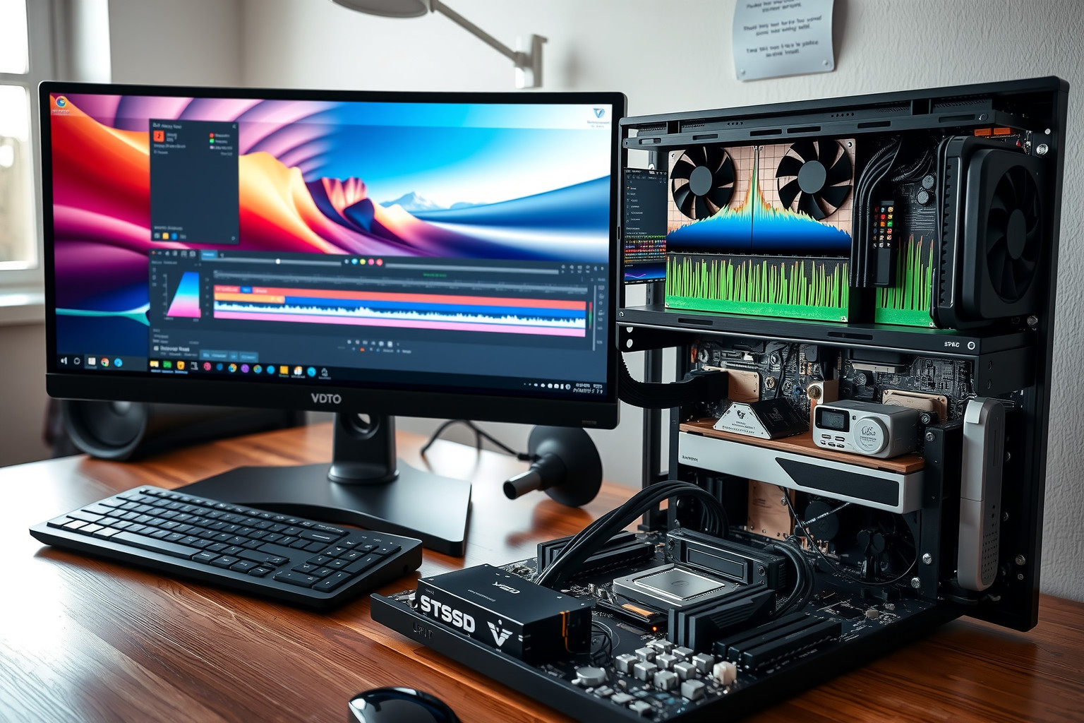 Az SSD jelentősen lerövidíti a videószerkesztés renderelési idejét.